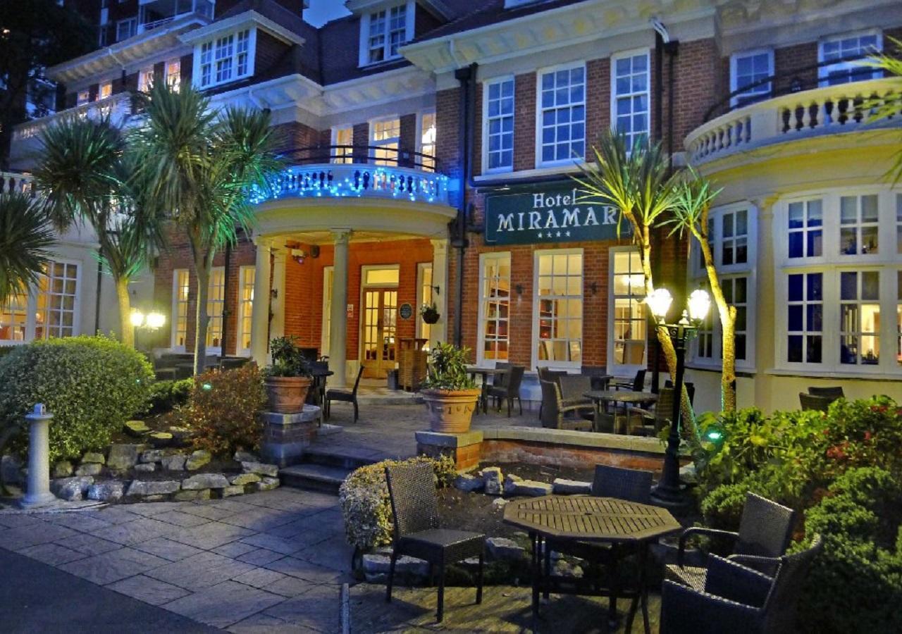 Hotel Miramar Bournemouth Buitenkant foto